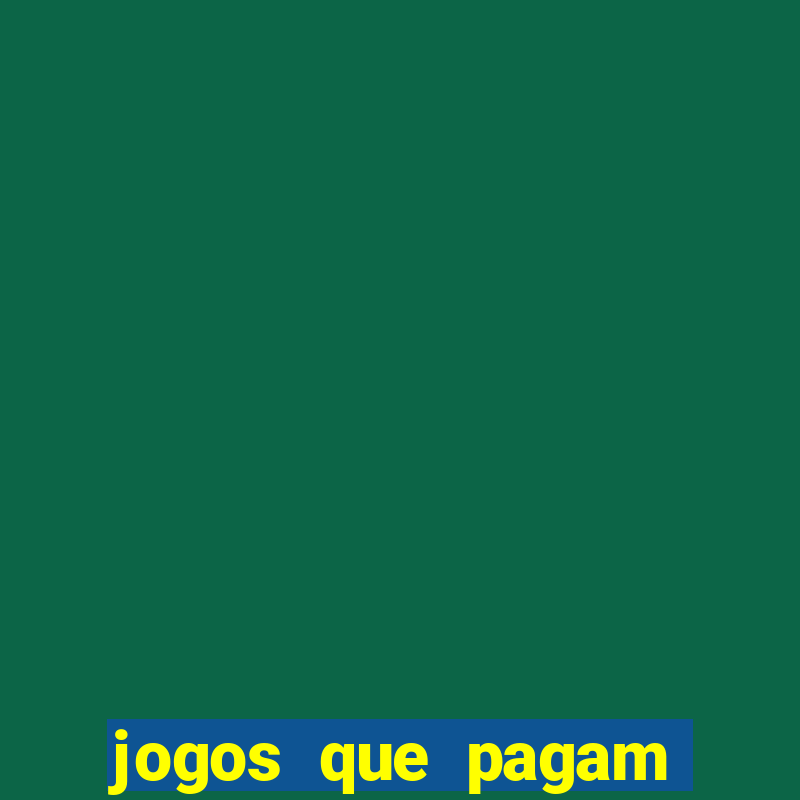 jogos que pagam pelo paypal